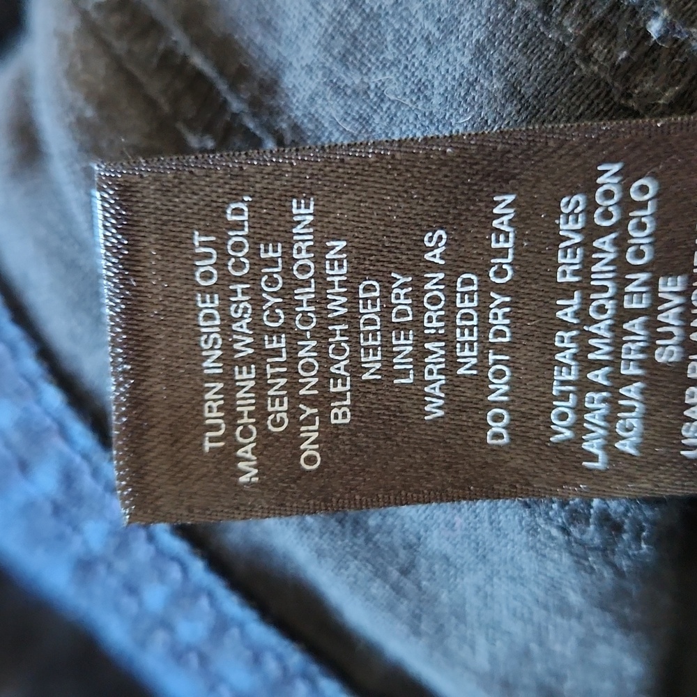 Chico's Dark Wash So Slimming Rhinestone Denim Jeans Size 1 - Picture 9 of 10